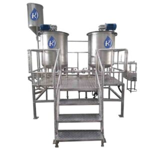 Besan Slurry Mixing And Coating System