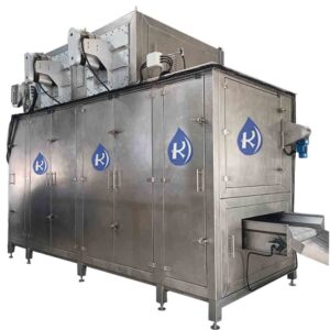 Continuous Belt Dryer for Extruded Snacks