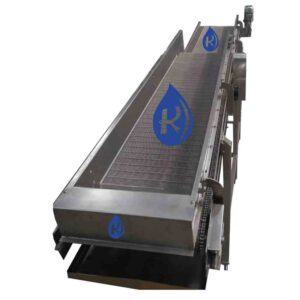 Dual-Stage De-Oiling Conveyor