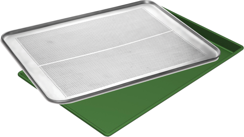 FLAT AND PERFORATED TRAY